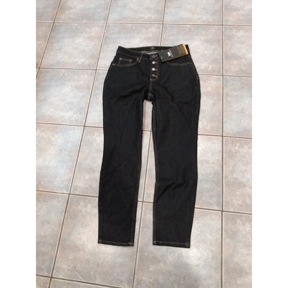 NWT Lee Riders Jeans Button Fly Women's Size 10 Medium regular Fit High Rise